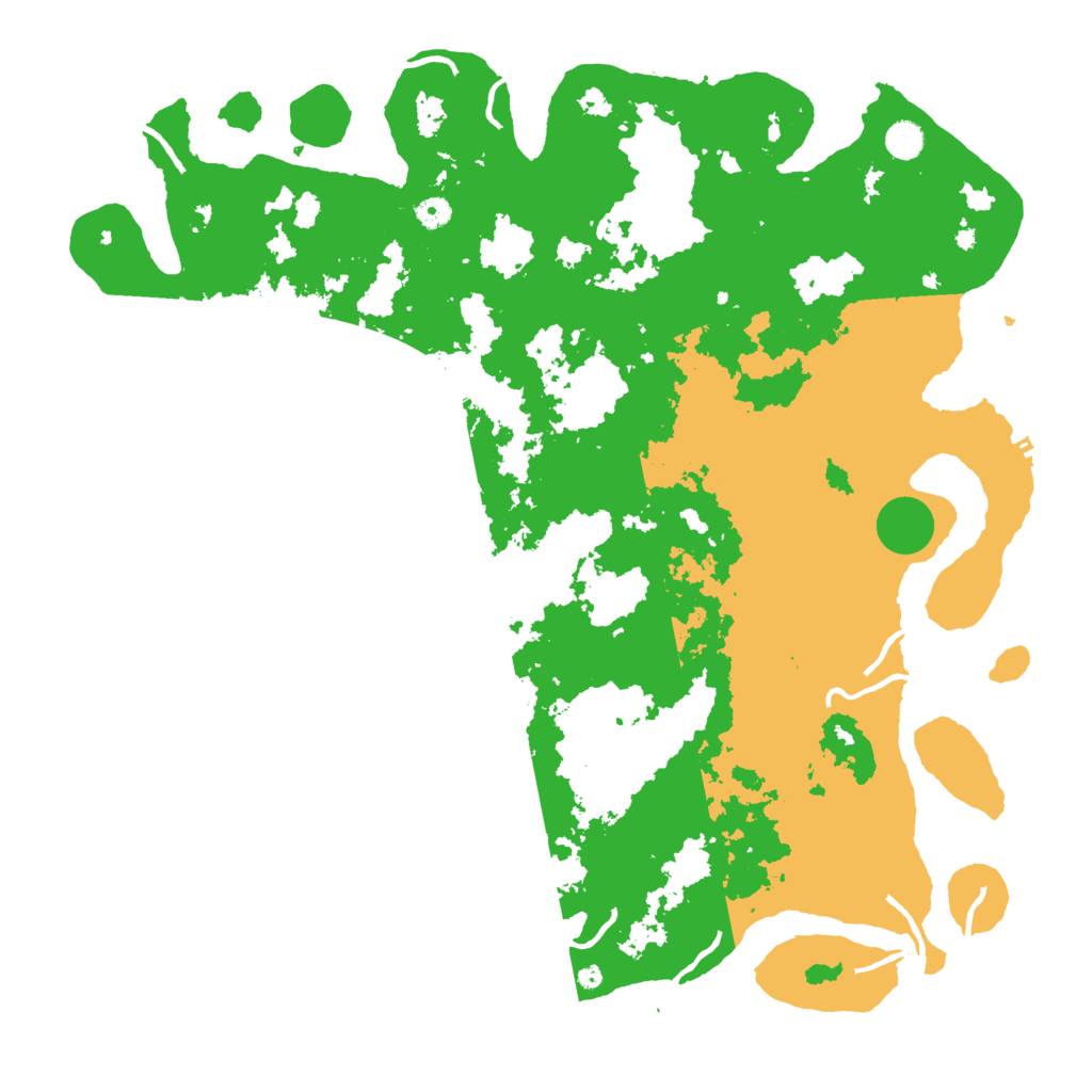 Biome Rust Map: Procedural Map, Size: 5000, Seed: 73384