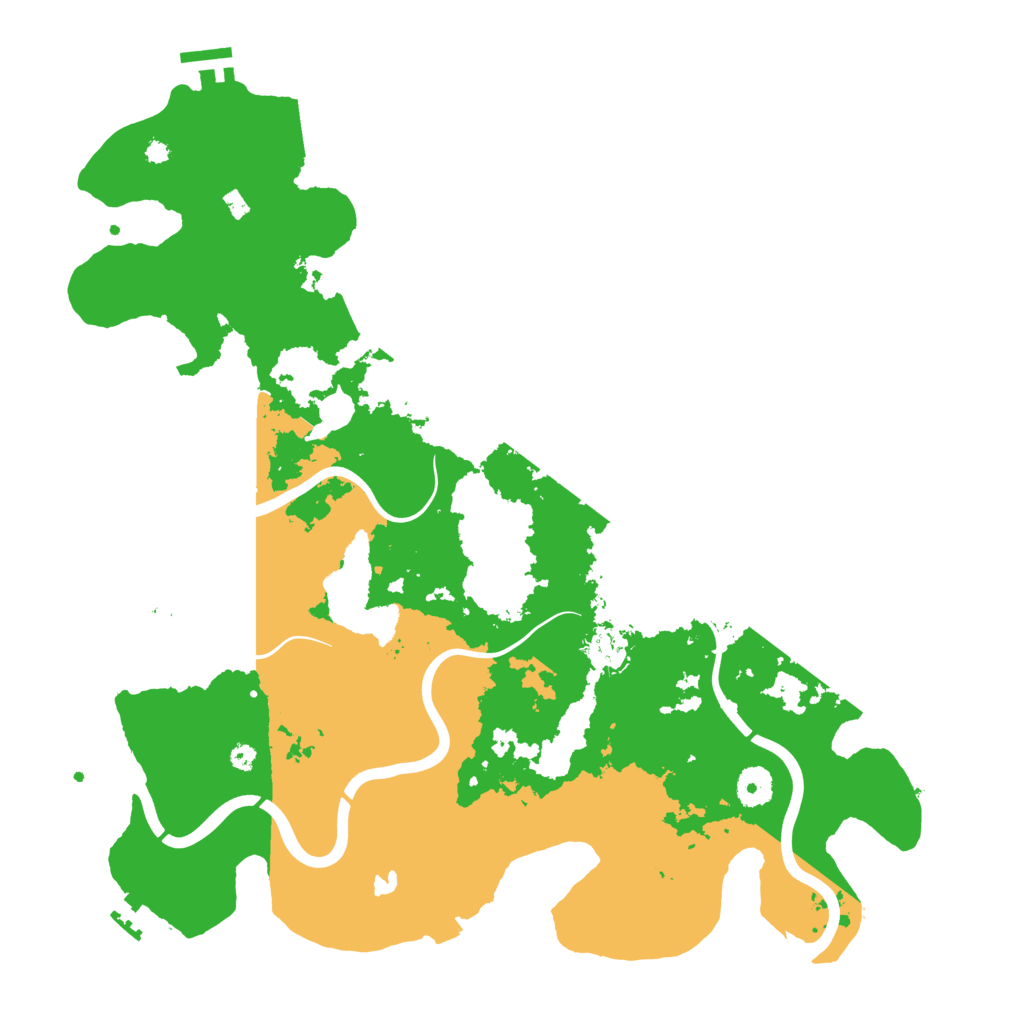 Biome Rust Map: Procedural Map, Size: 4000, Seed: 1447718271