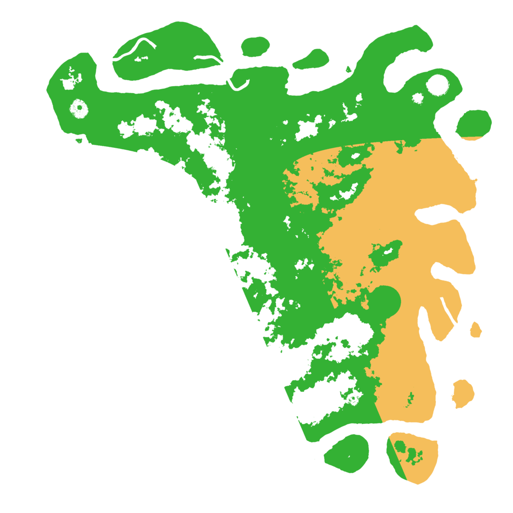 Biome Rust Map: Procedural Map, Size: 4250, Seed: 518162183