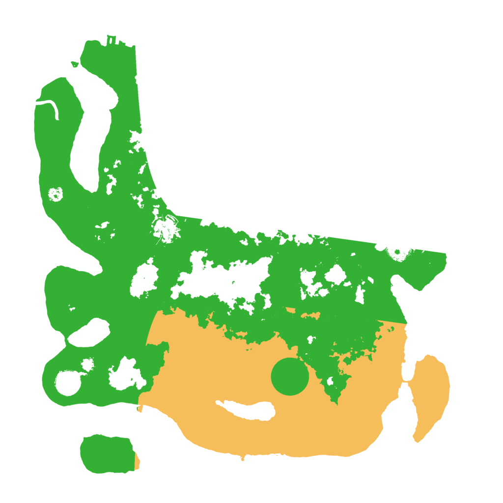 Biome Rust Map: Procedural Map, Size: 3500, Seed: 1313568699