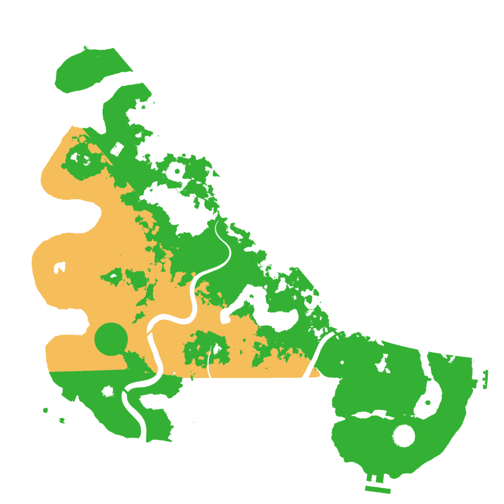 Biome Rust Map: Procedural Map, Size: 4000, Seed: 511672572