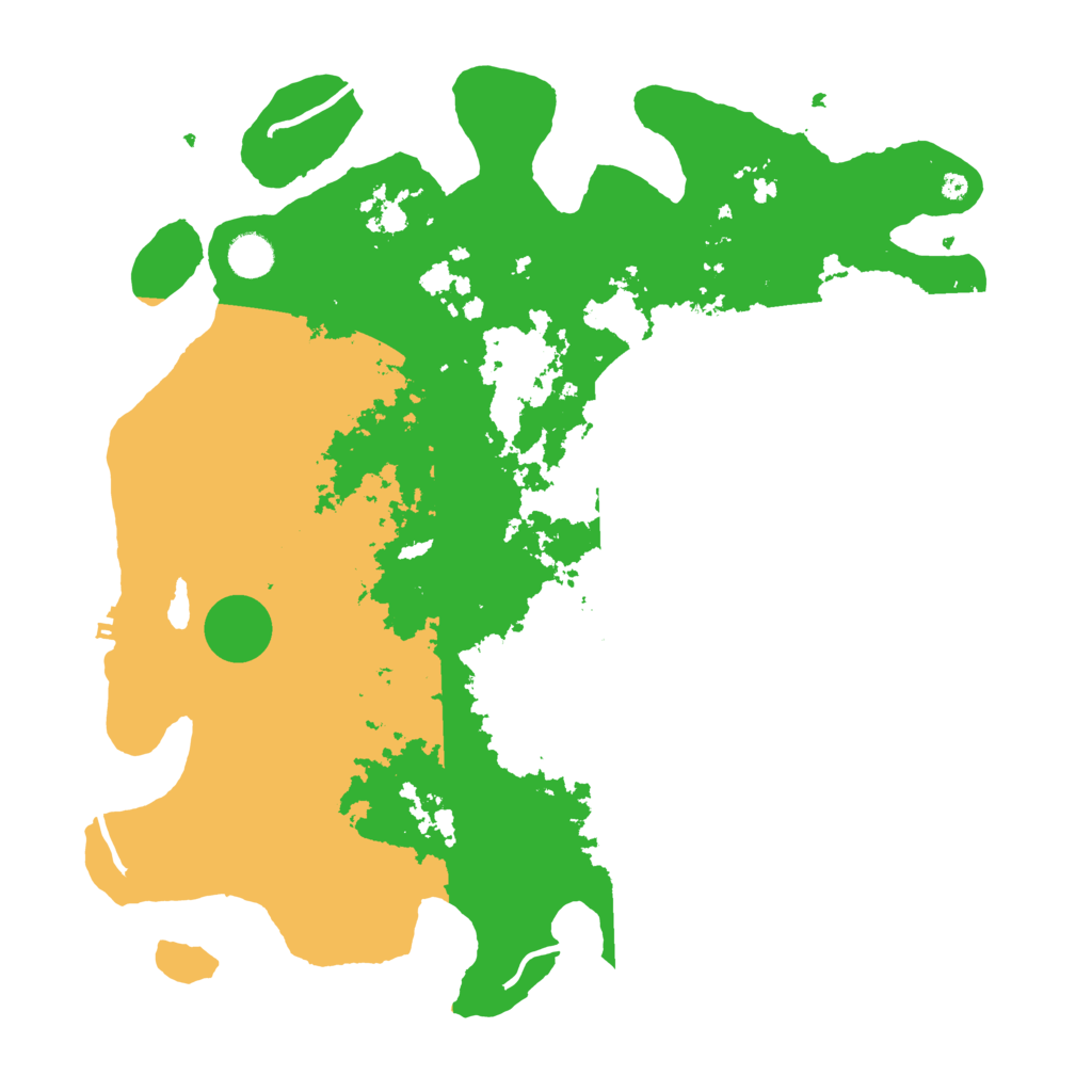 Biome Rust Map: Procedural Map, Size: 4250, Seed: 454089277