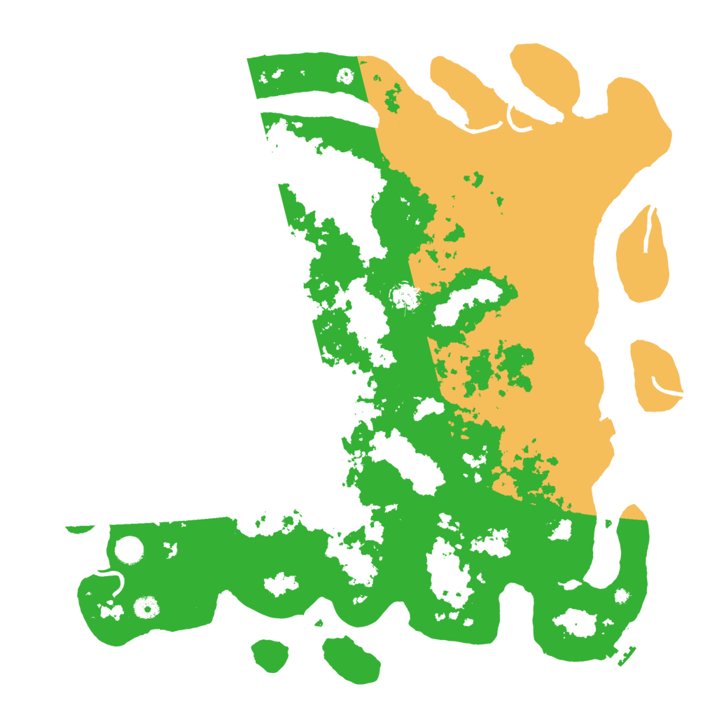 Biome Rust Map: Procedural Map, Size: 4500, Seed: 116270358