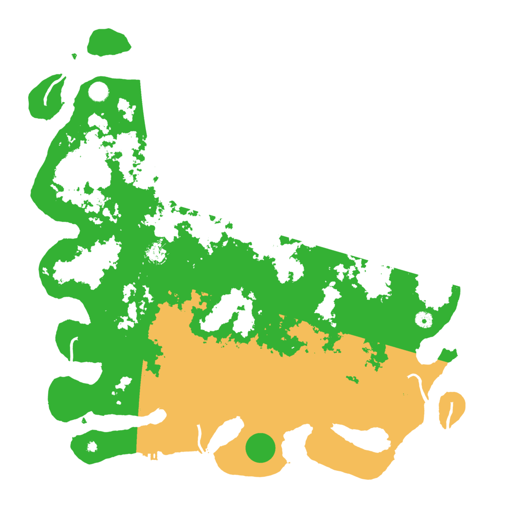 Biome Rust Map: Procedural Map, Size: 4500, Seed: 200547226
