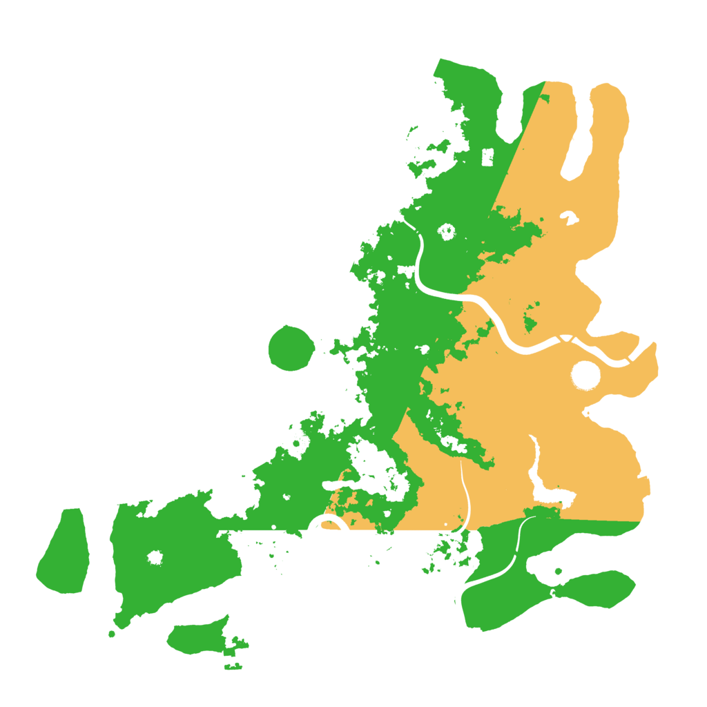 Biome Rust Map: Procedural Map, Size: 4250, Seed: 20223