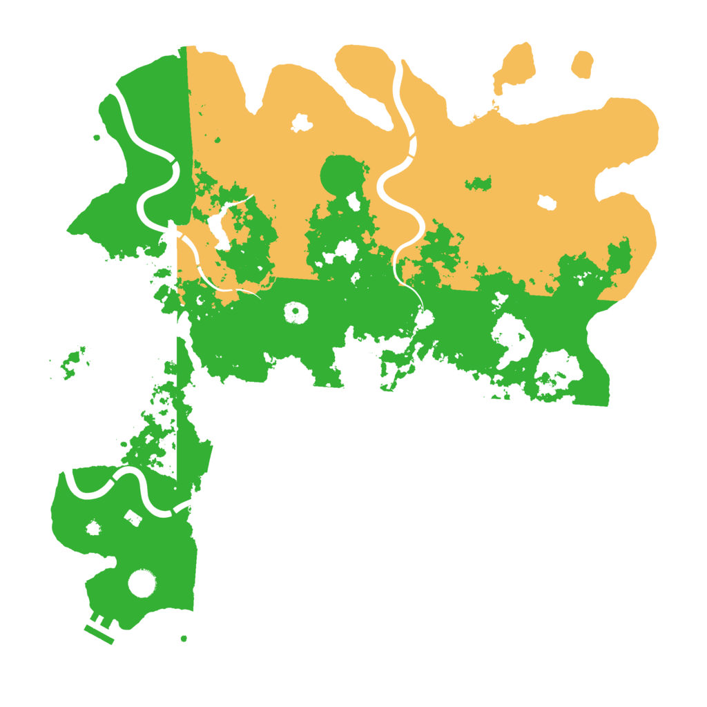 Biome Rust Map: Procedural Map, Size: 4500, Seed: 69217895