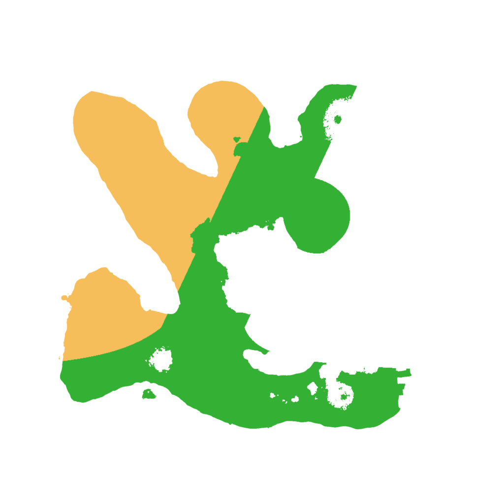 Biome Rust Map: Procedural Map, Size: 2000, Seed: 6981720