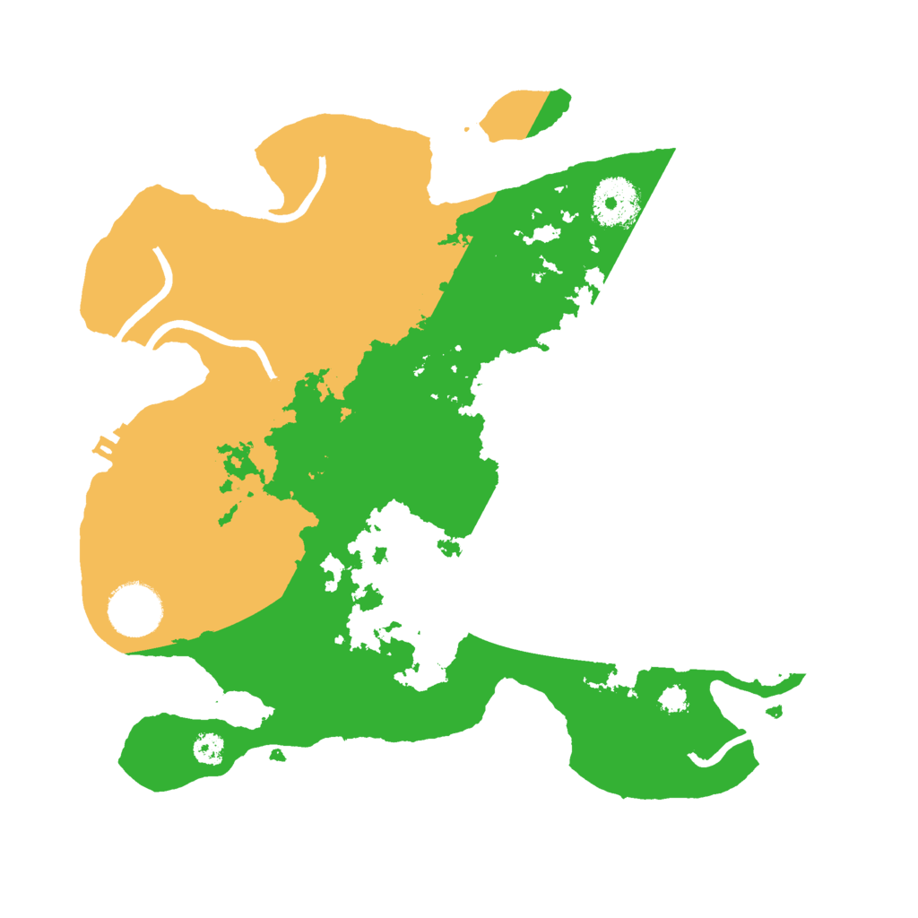 Biome Rust Map: Procedural Map, Size: 3000, Seed: 1363343813