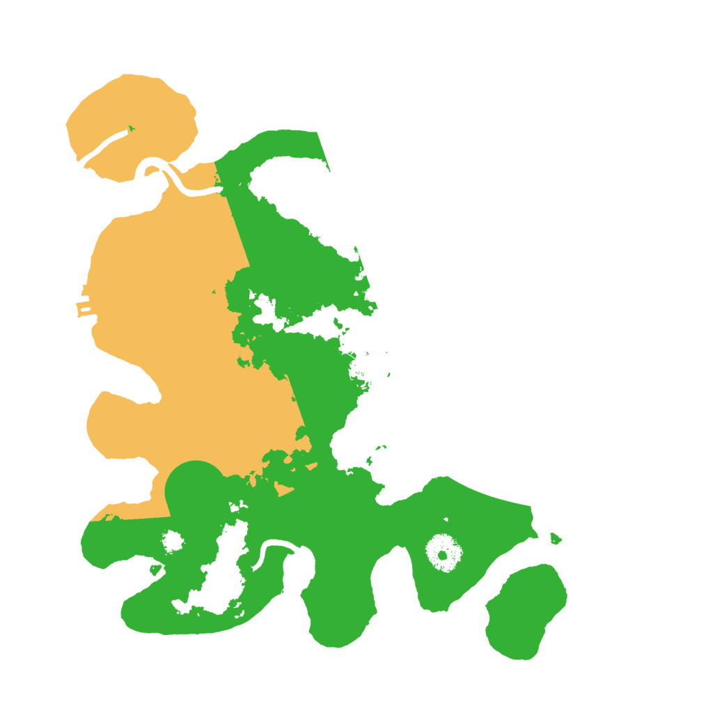 Biome Rust Map: Procedural Map, Size: 3000, Seed: 743036701