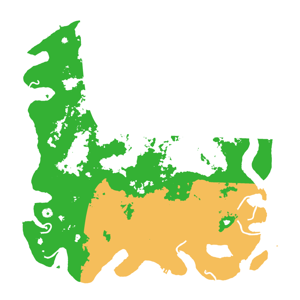 Biome Rust Map: Procedural Map, Size: 4500, Seed: 1356900026