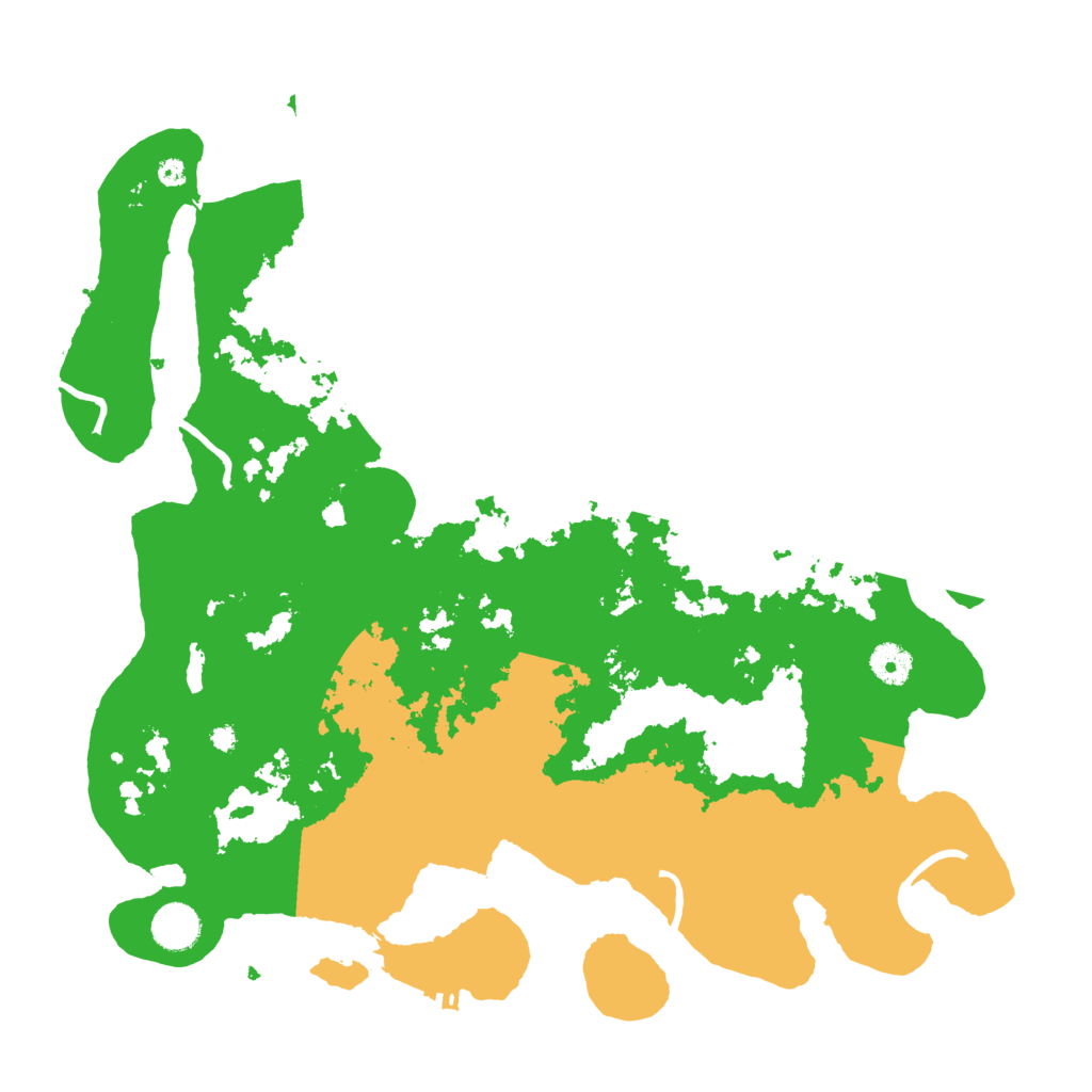 Biome Rust Map: Procedural Map, Size: 4000, Seed: 1236516731