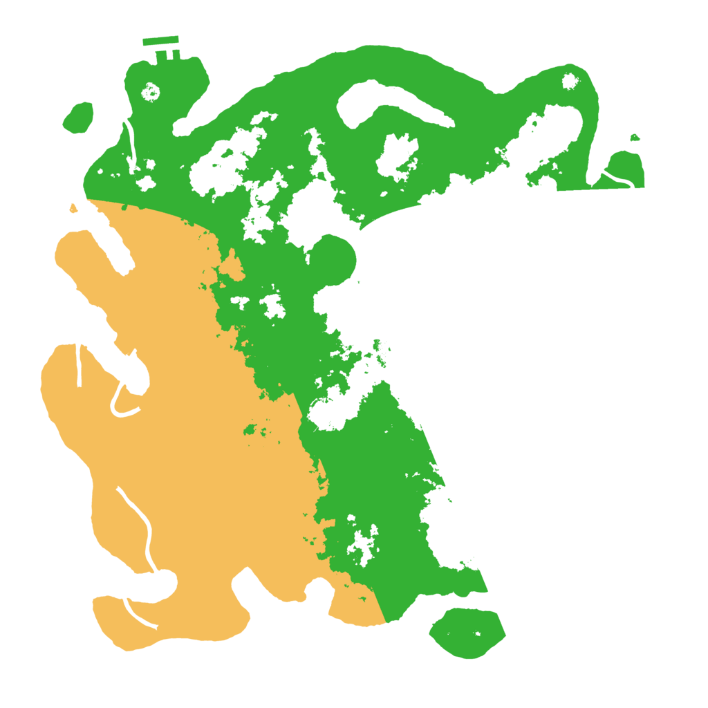 Biome Rust Map: Procedural Map, Size: 4000, Seed: 1186850120