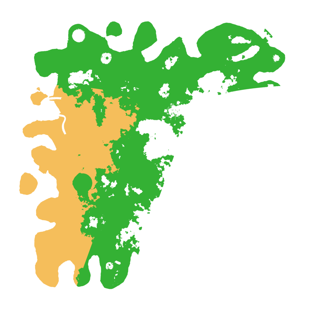 Biome Rust Map: Procedural Map, Size: 4300, Seed: 154938875