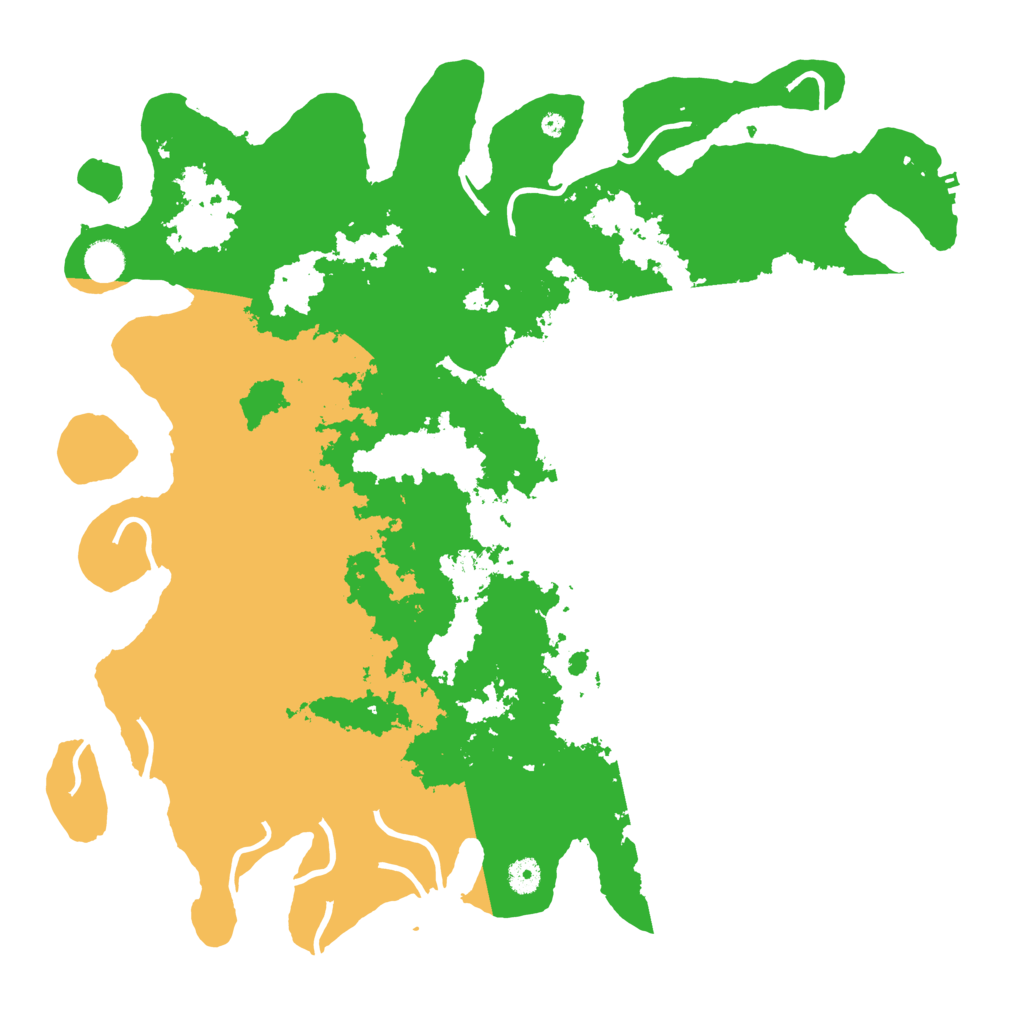 Biome Rust Map: Procedural Map, Size: 4500, Seed: 812010245