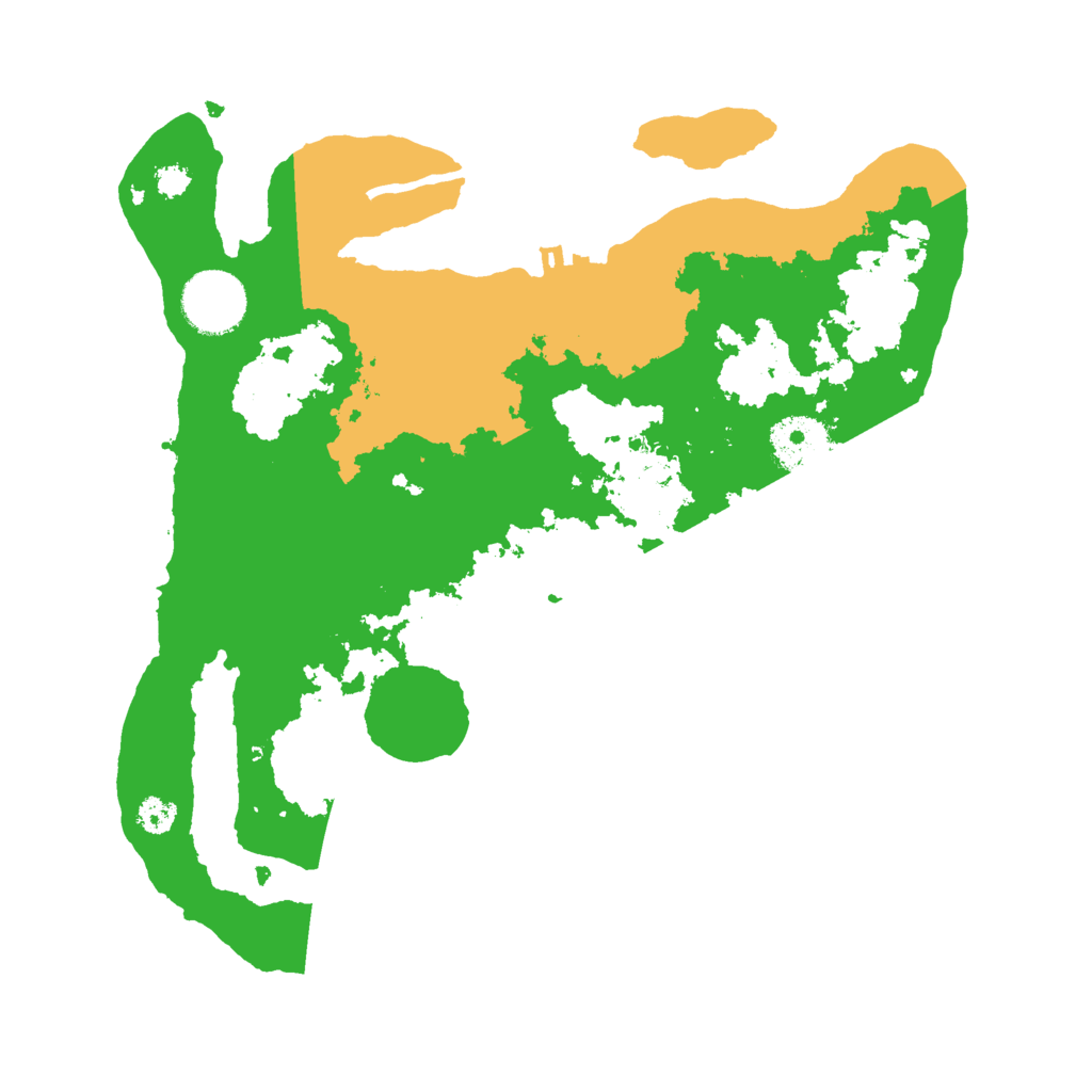 Biome Rust Map: Procedural Map, Size: 3000, Seed: 559086715