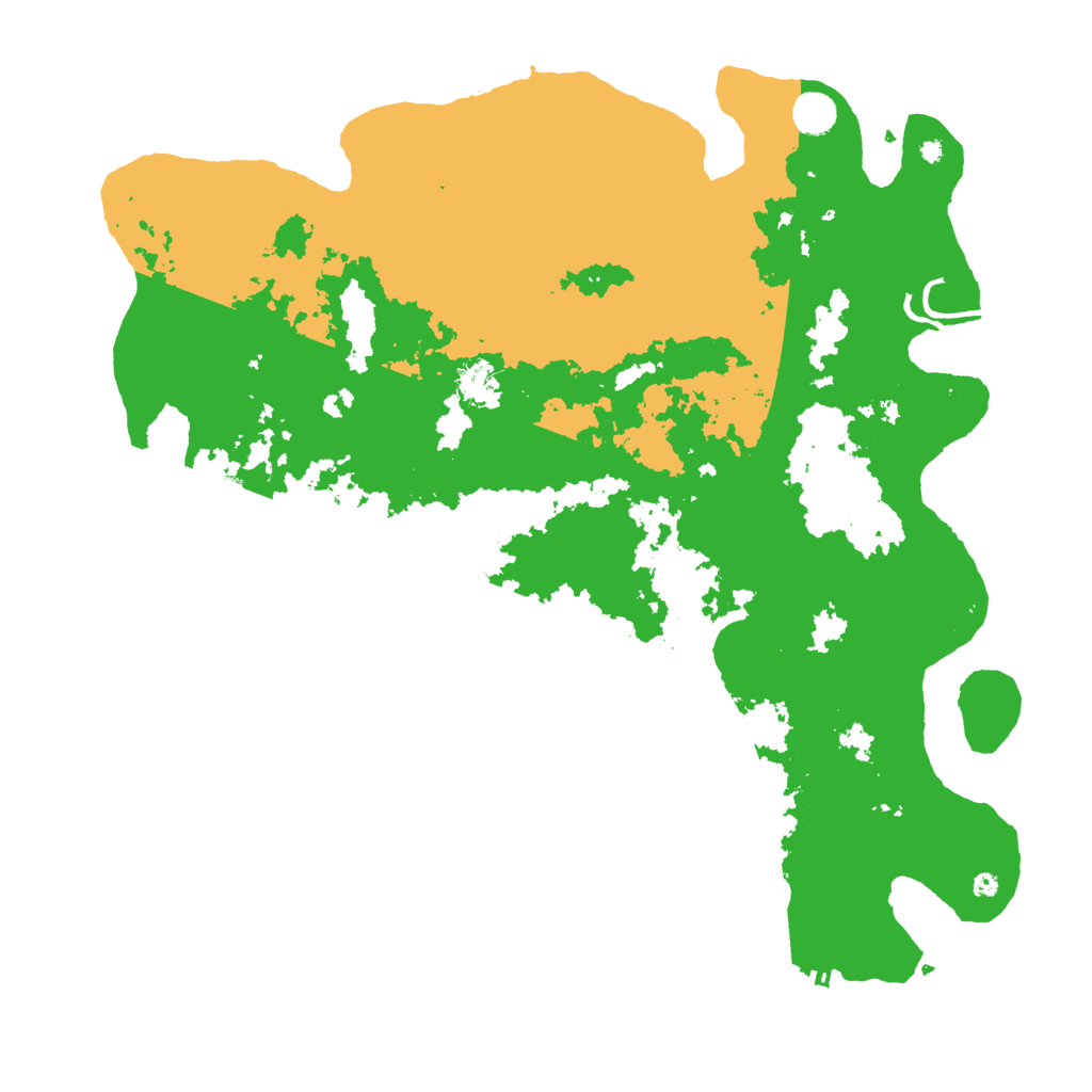 Biome Rust Map: Procedural Map, Size: 4500, Seed: 713120169