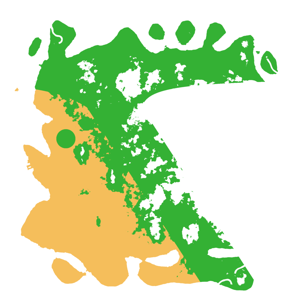 Biome Rust Map: Procedural Map, Size: 4250, Seed: 1210138865