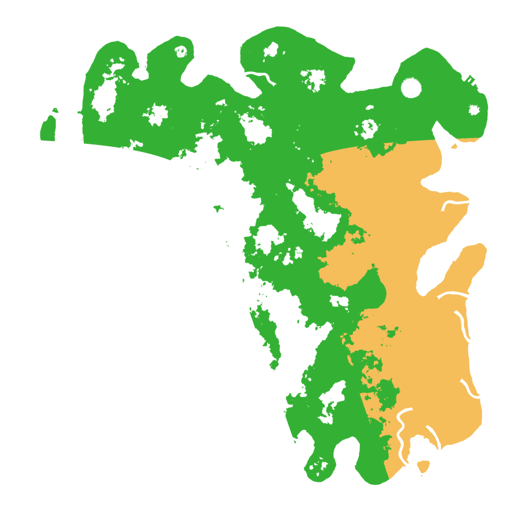 Biome Rust Map: Procedural Map, Size: 4500, Seed: 462356