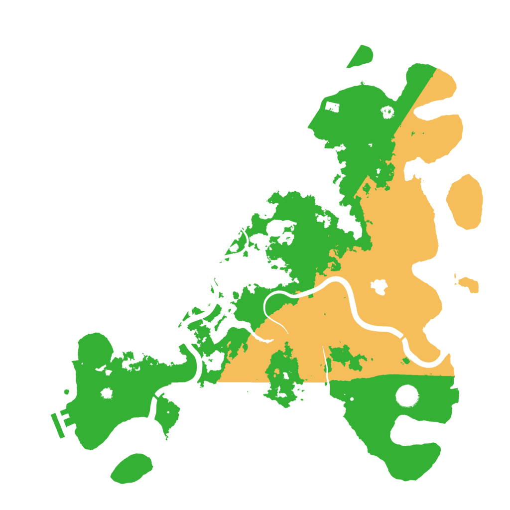 Biome Rust Map: Procedural Map, Size: 4000, Seed: 998837640
