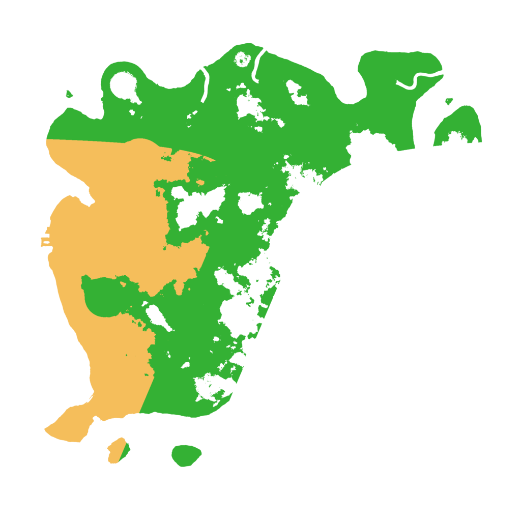 Biome Rust Map: Procedural Map, Size: 3500, Seed: 1475396089
