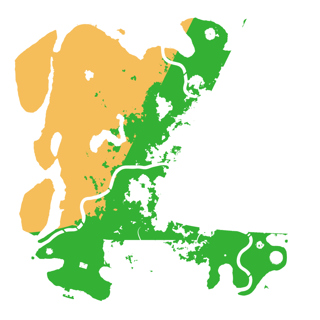 Biome Rust Map: Procedural Map, Size: 4250, Seed: 406917879