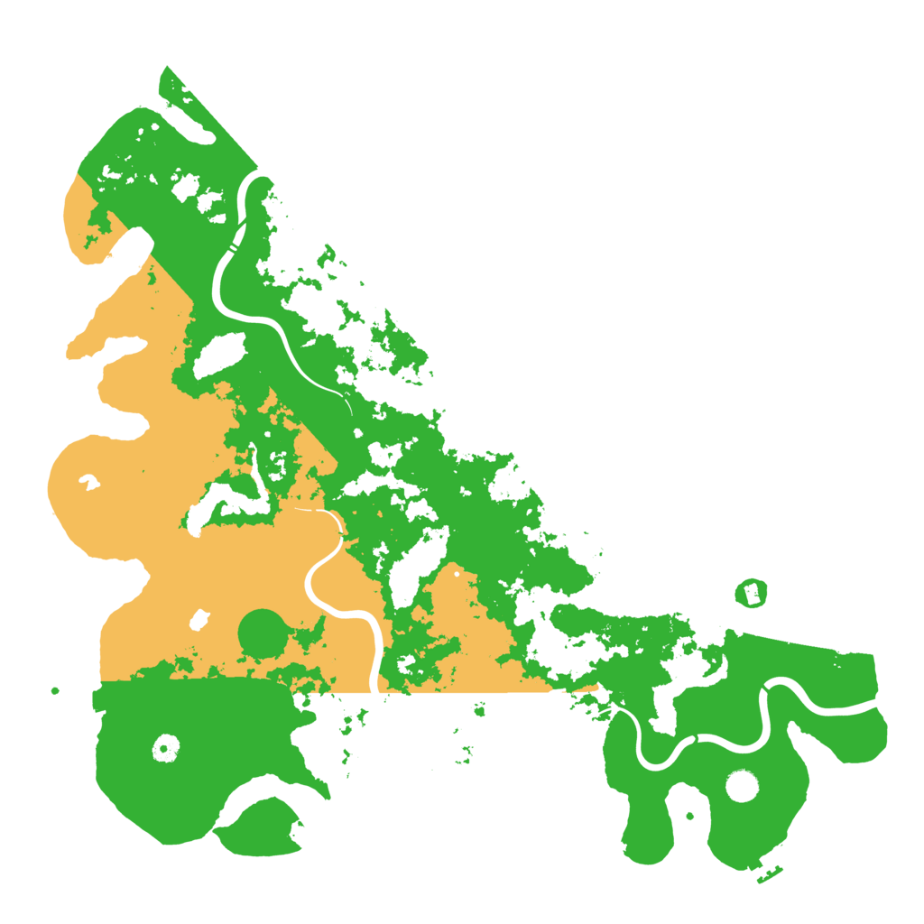 Biome Rust Map: Procedural Map, Size: 5000, Seed: 54464568