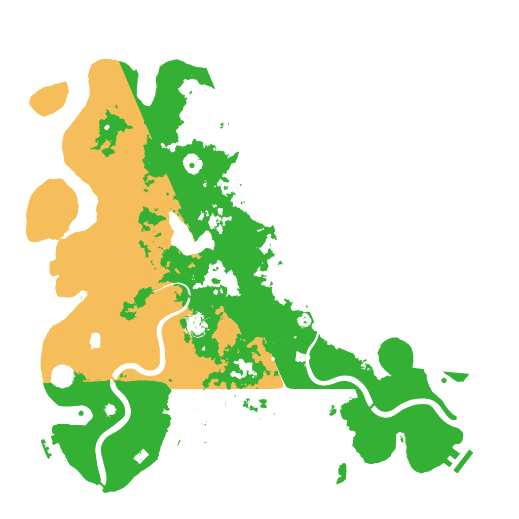 Biome Rust Map: Procedural Map, Size: 4000, Seed: 743976191