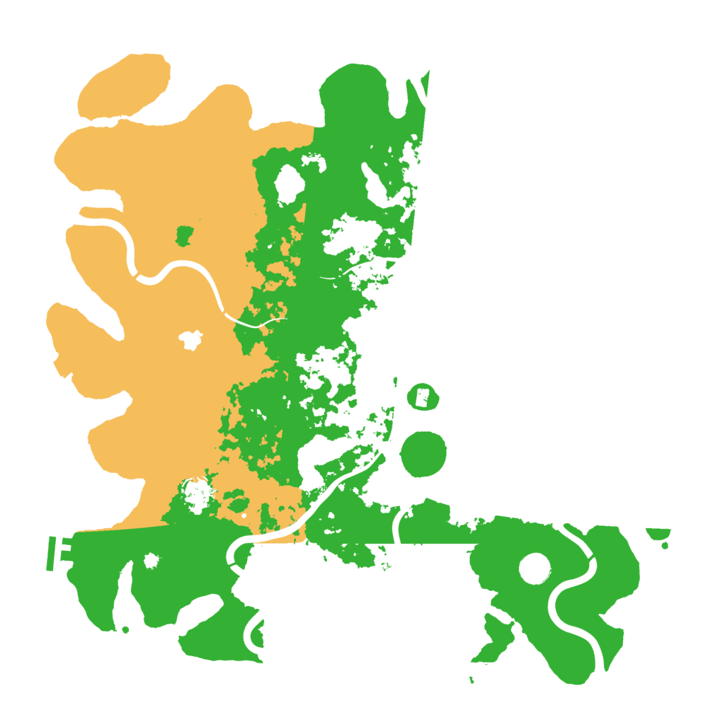 Biome Rust Map: Procedural Map, Size: 4250, Seed: 80612566