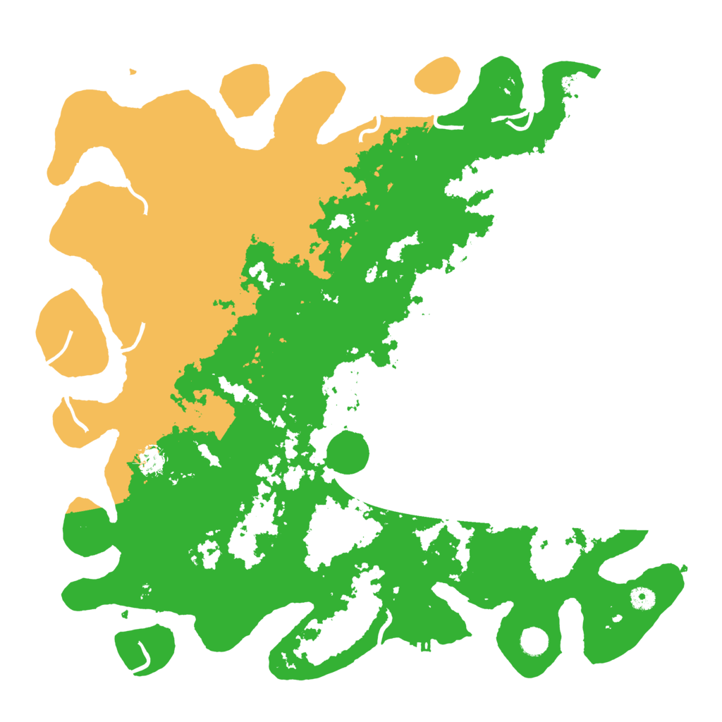 Biome Rust Map: Procedural Map, Size: 4500, Seed: 448025085