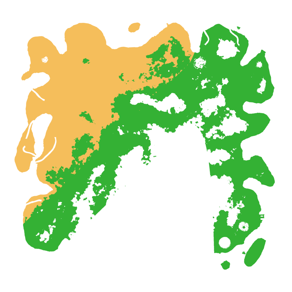 Biome Rust Map: Procedural Map, Size: 4500, Seed: 349063598