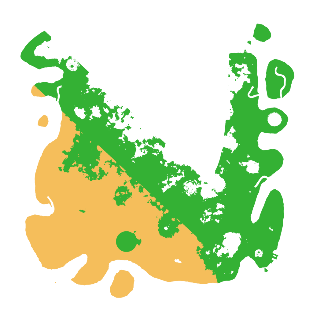 Biome Rust Map: Procedural Map, Size: 4000, Seed: 301220222