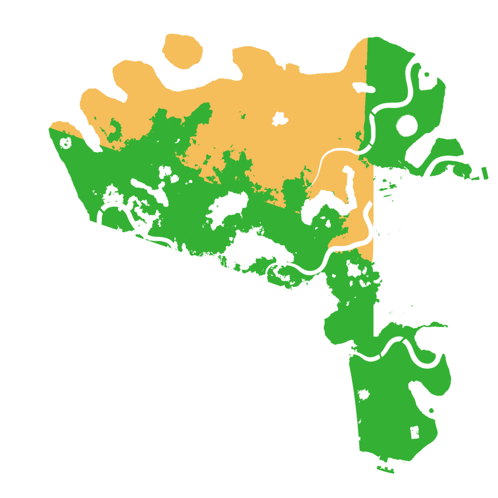 Biome Rust Map: Procedural Map, Size: 4250, Seed: 21330