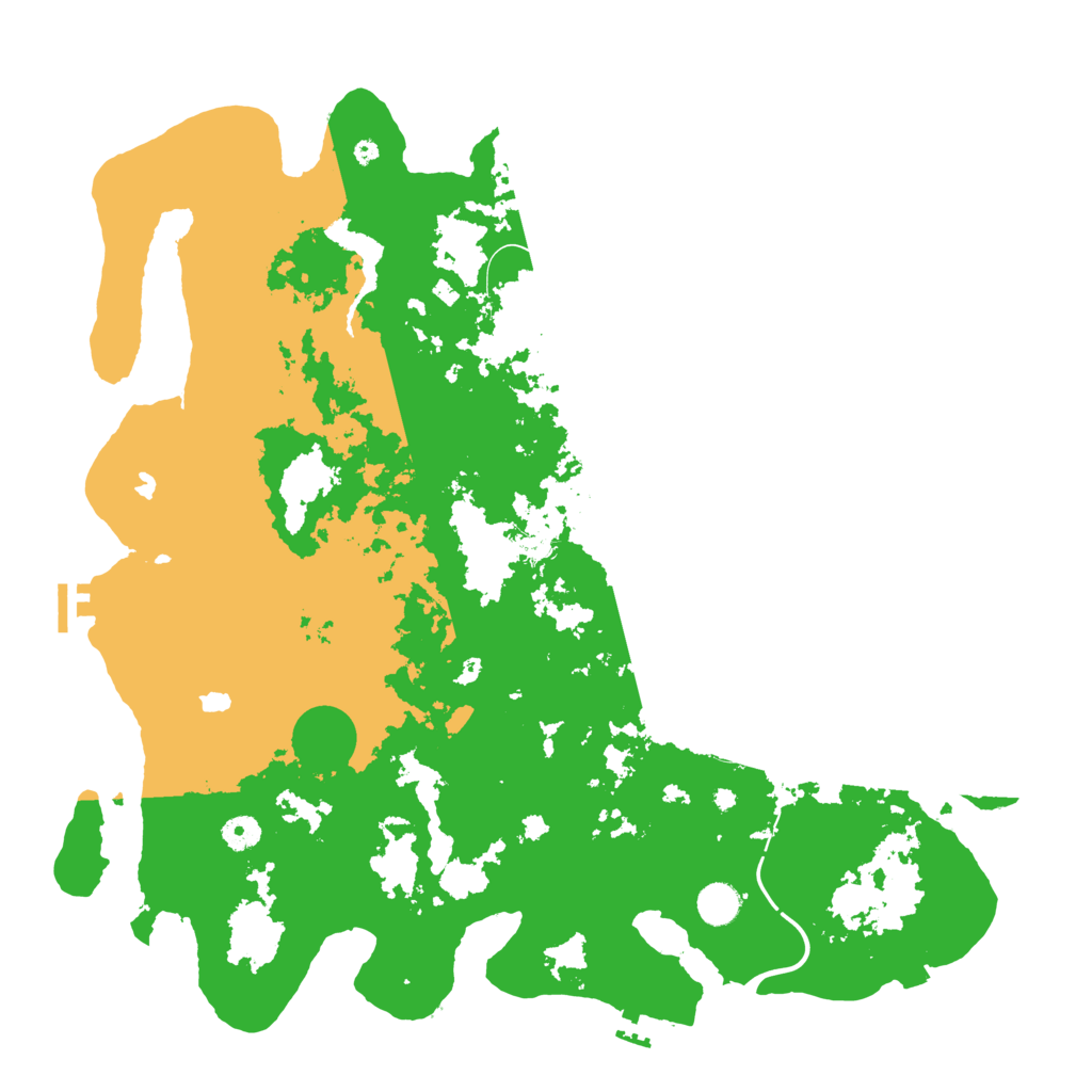 Biome Rust Map: Procedural Map, Size: 4500, Seed: 1020369864