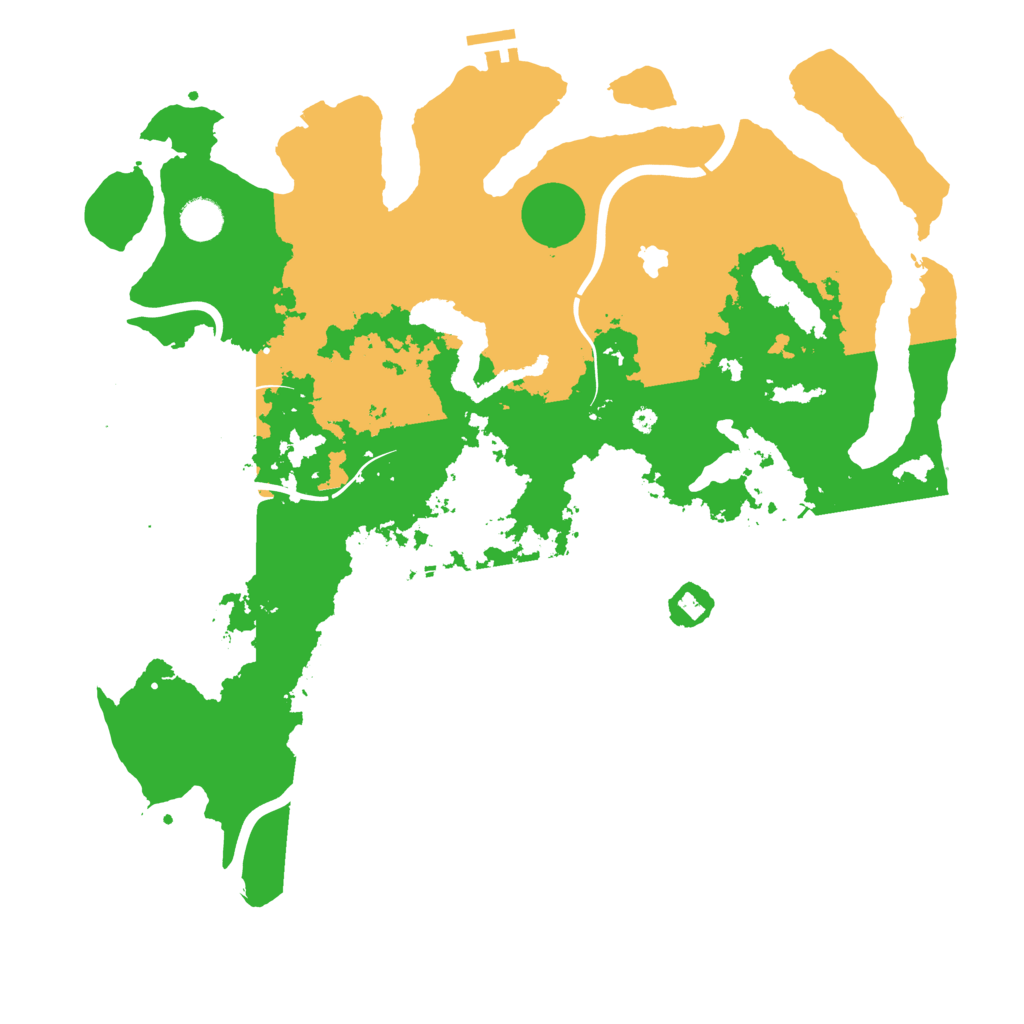 Biome Rust Map: Procedural Map, Size: 4250, Seed: 1382902735