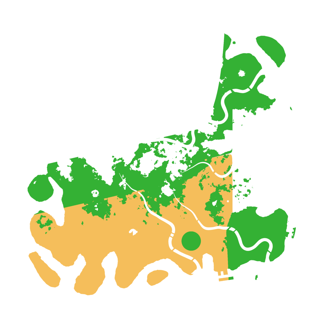 Biome Rust Map: Procedural Map, Size: 4250, Seed: 441308557