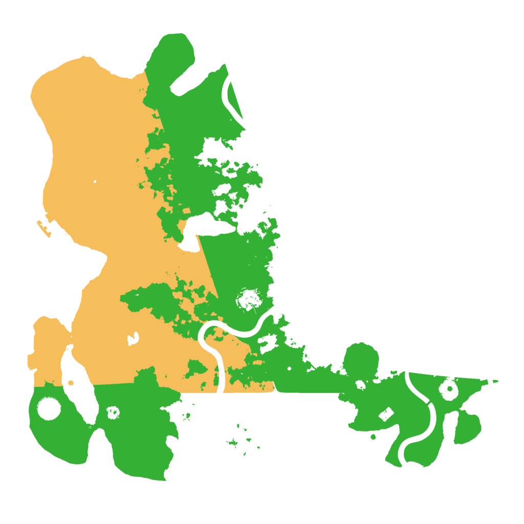 Biome Rust Map: Procedural Map, Size: 4000, Seed: 310944