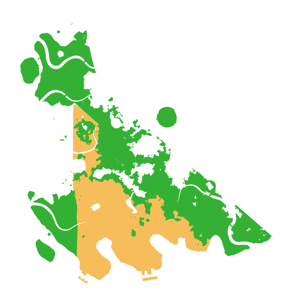 Biome Rust Map: Procedural Map, Size: 4000, Seed: 1343903236