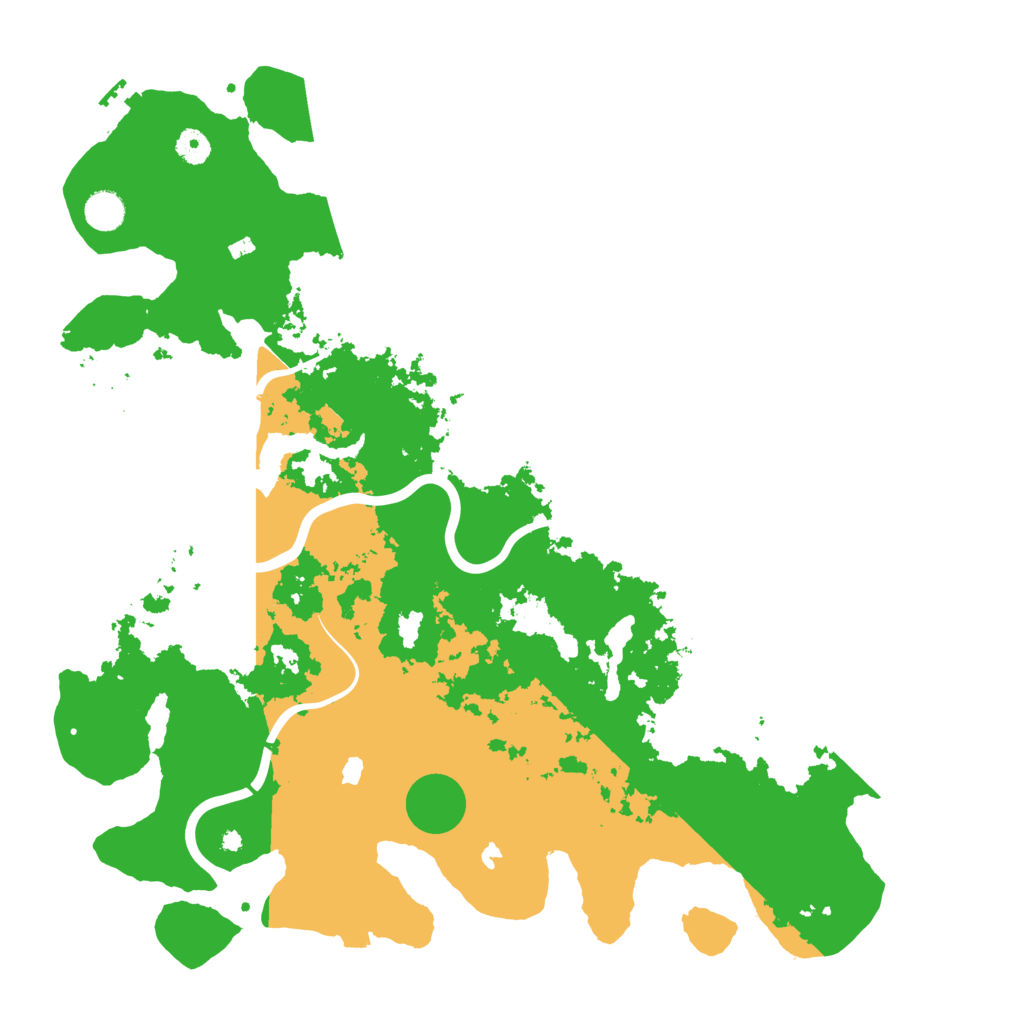 Biome Rust Map: Procedural Map, Size: 4500, Seed: 338606167