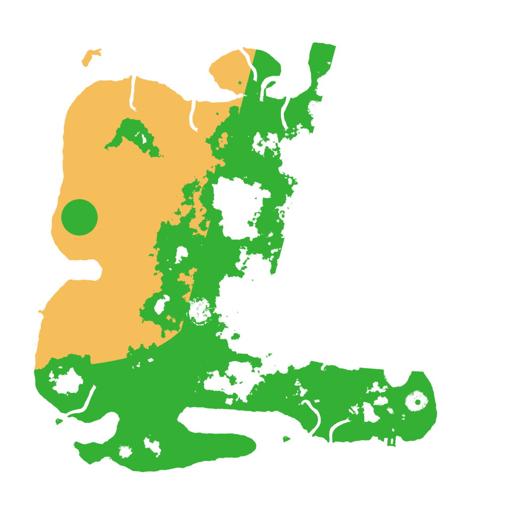 Biome Rust Map: Procedural Map, Size: 3700, Seed: 1510305056