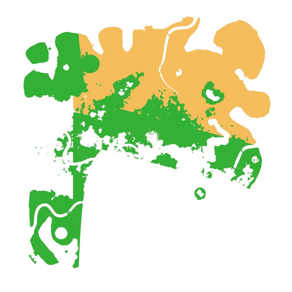 Biome Rust Map: Procedural Map, Size: 4250, Seed: 727402688