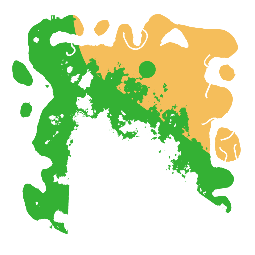 Biome Rust Map: Procedural Map, Size: 4000, Seed: 156432789