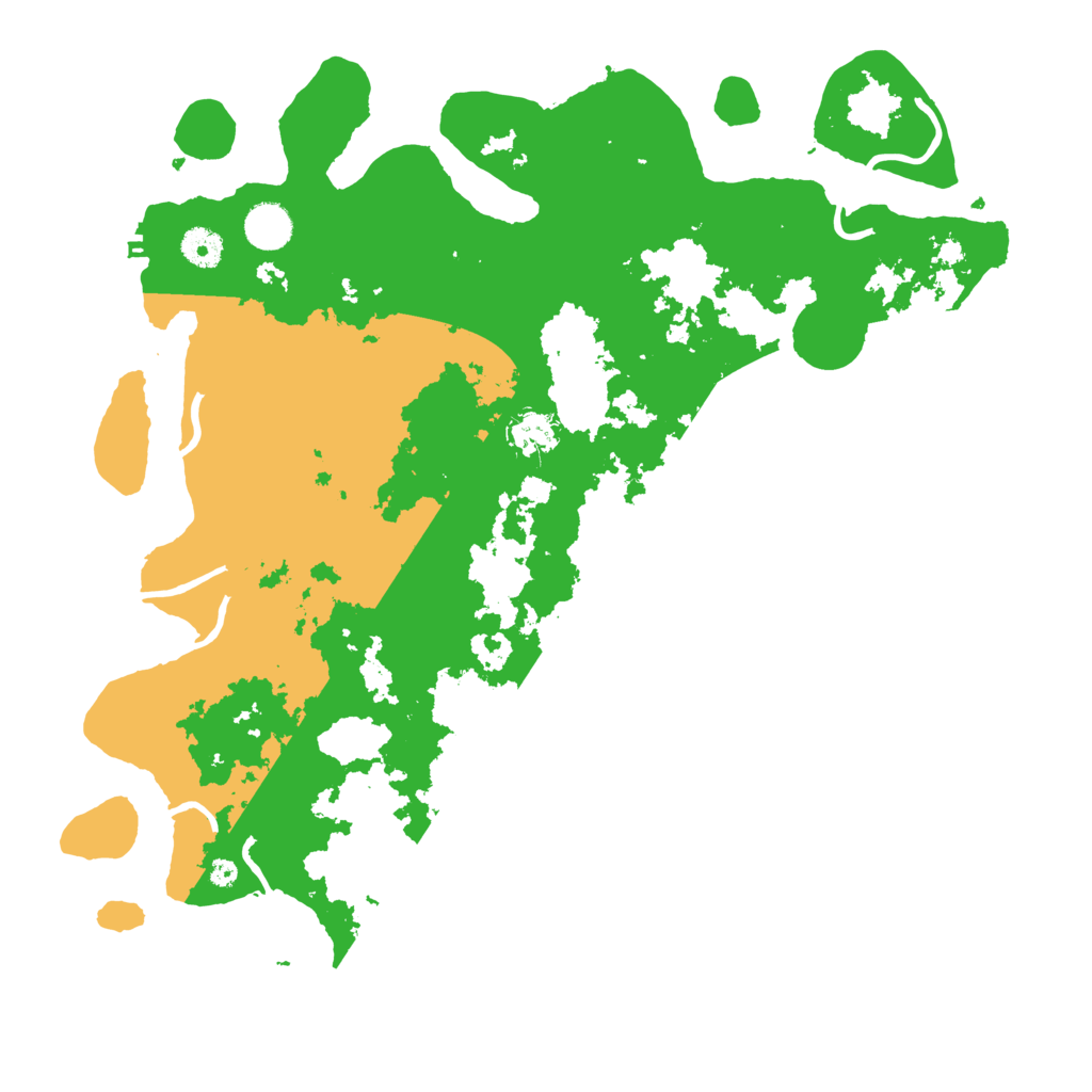 Biome Rust Map: Procedural Map, Size: 4050, Seed: 1351475729