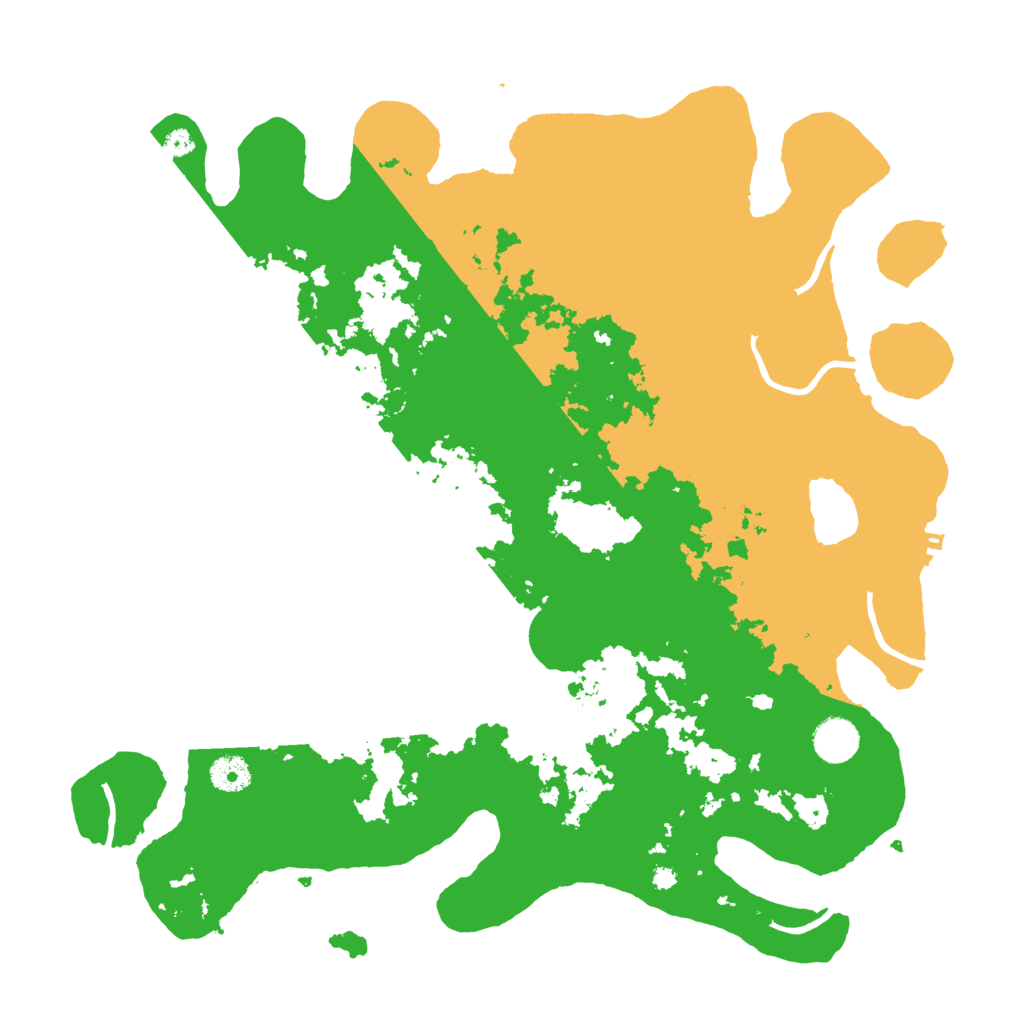 Biome Rust Map: Procedural Map, Size: 4000, Seed: 182322