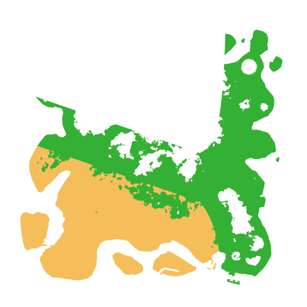 Biome Rust Map: Procedural Map, Size: 3500, Seed: 611574240