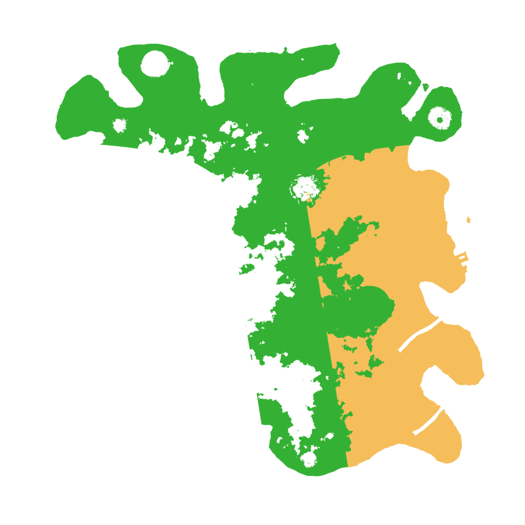 Biome Rust Map: Procedural Map, Size: 3500, Seed: 977812686