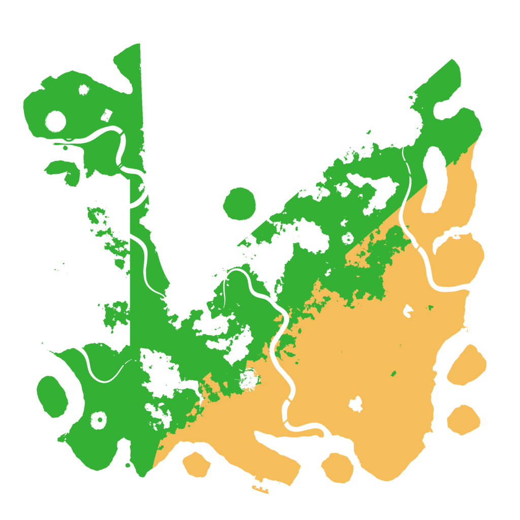 Biome Rust Map: Procedural Map, Size: 4500, Seed: 639886796