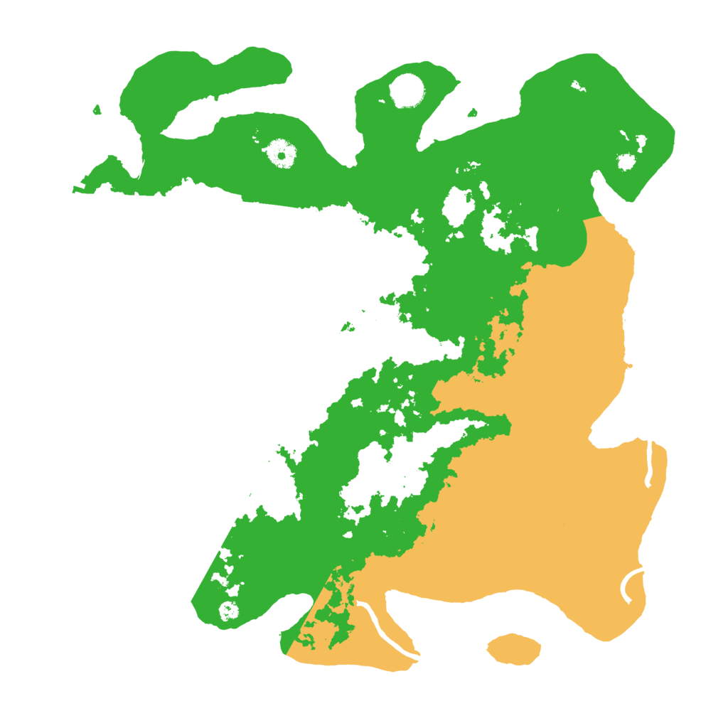 Biome Rust Map: Procedural Map, Size: 3800, Seed: 448500321