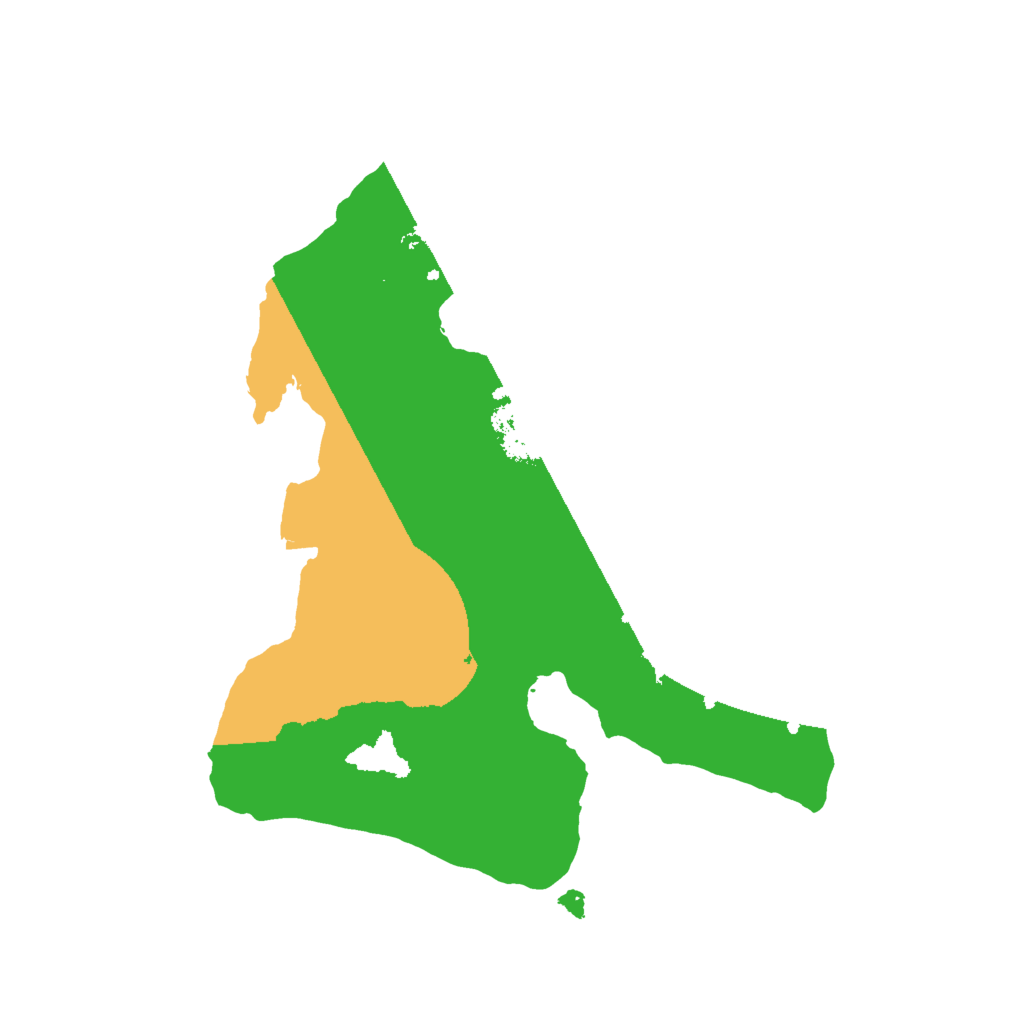 Biome Rust Map: Procedural Map, Size: 1800, Seed: 28438438