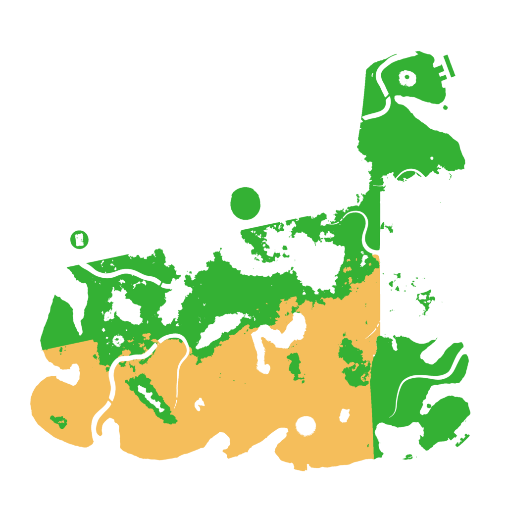 Biome Rust Map: Procedural Map, Size: 4500, Seed: 440