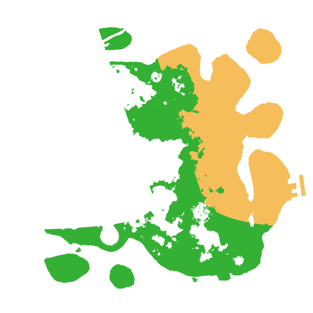 Biome Rust Map: Procedural Map, Size: 3000, Seed: 287576288